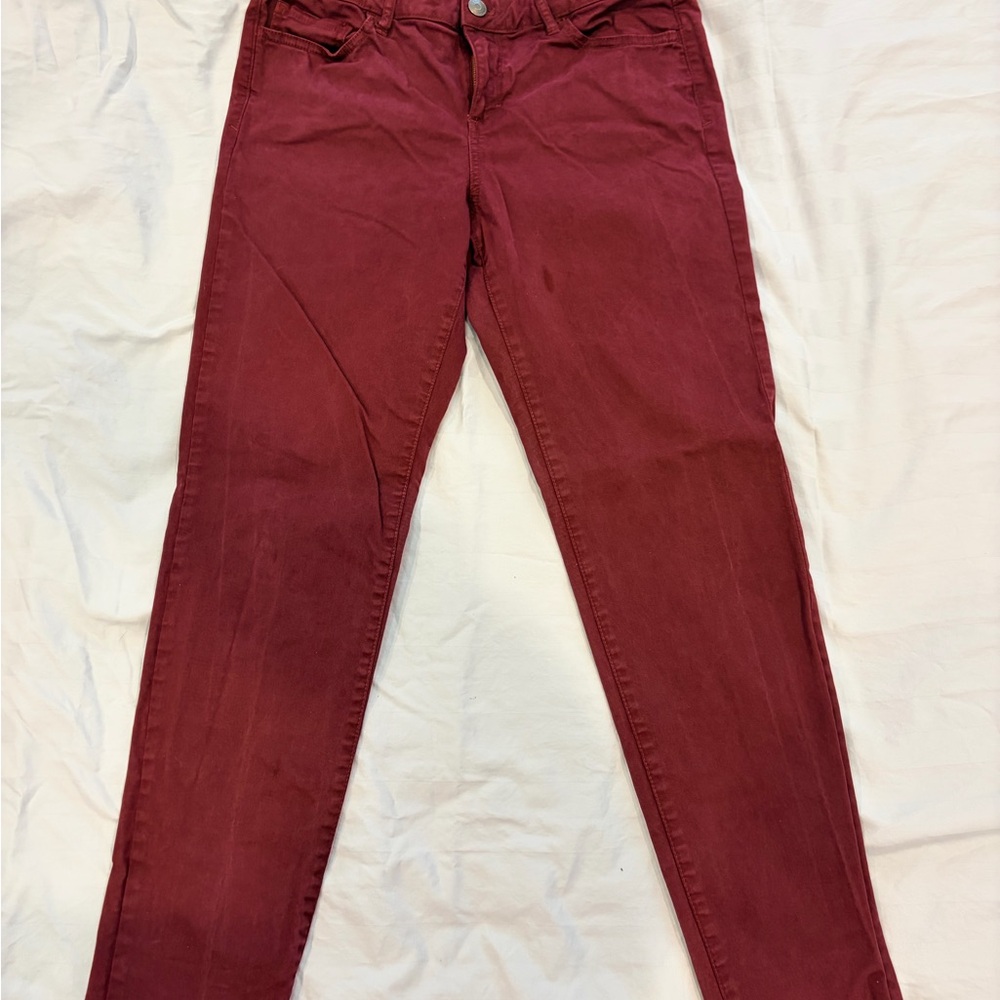 G.H. Bass & Co. Burgundy Pants